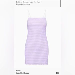 Wilfred JAZZ mini dress